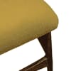 Twilight Yellow Fabric Accent Chair