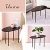 Elemental Mango Wood Side Table in Brown Colour