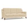 Abbey Sofa Set (Colour : Birch Beige, Cushion : Hard, Seater : 3+1+1)