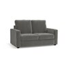 Apollo Sofa Set (Colour : Ash Grey Velvet, Cushion : Hard, Back Type : High Back, Seater : 3+2+1)