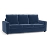 Apollo Sofa Set (Colour : Lapis Blue, Cushion : Soft, Back Type : High Back, Seater : 3+2+1)