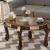 Soundarya Solid Wood Coffee Table In Walnut Finish