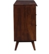 Lifty Sheesham Wood Sideboard In Provincial Teak Finish