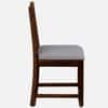 Alaca Sheesham Wood Dining Chairs in Provincial Teak Finish Set of 2