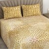 Vian Multicolor Abstract 400 TC Cotton Flat Super King Size Bedsheet with 2 Pillow Covers – Threads