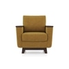 Corby Essential 1 Seater Fabric Sofa In Ochre