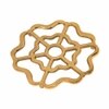 Metalsmith Floral Metal Trivet Gold Heat Resistant Table Protector