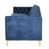 Elden Fabric Sofa (Navy Blue)