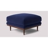 Klee Ottoman Color in Navy Blue