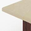 Gabriele Onex 6 Seater Pedestal Dining Table With Set Of 6 Ludo Dining Chairs