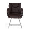 Stylish Cantilever Chair In Brown