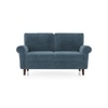 Oxford 2 Seater Fabric Sofa In Ocean Weave Colour