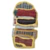 Jaipur Rugs Soft Abstract Wool & Viscose 5x9 Feet Hand Tufted Rug Carpet