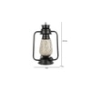 Cora Multicolor Metal Wall Mounted Lantern Lamp