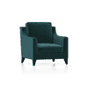 Abbey Sofa Set (Colour : Malibu, Cushion : Hard, Seater : 3+1+1)