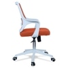 Xeanea Mid Back Ergonomic Chair in Orange Colour
