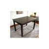 Oakmont Sheesham Wood Dining Table In Dark Walnut Finish