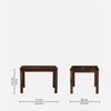 Arbor 4 Seater Dining Set with Cushioned Chairs in Dark Grey Colour