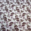 Yuri White Floral 290 TC Cotton Flat Single Size Bedsheet with 1 Pillow Cover – Threads