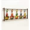 Desert Art Metal Handpainted Five Sardar Wall Hanging in Multicolour