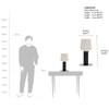 Orira Desk Table  Handcrafted Lamp