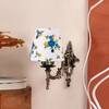 Devansh Metal Electric Wall Light in Antique Gold Colour with Multi Shade Count of 1 Light