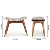 Zuno Akabar Print Seating Stool