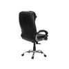 Ettorez Vanity Hb Premium Leatherette Chair In Black Colour