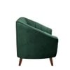 Nilo Velvet 2 Seater Sofa in Green Colour
