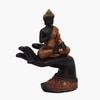 VEDAS Polyresin  Figurine in Orange Colour