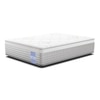 Gravity Hybrid Euro Top 5 Zoned Zero Partner Disturbance & 7 Layered Foam Pocket Spring Mattress (75 x 48 in, 8 Inches)