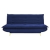 Merol 3 Seater Sofa Cum Bed In Navy Blue Color
