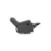 Avalon Fabric One Seater Manual Recliner in Grey Colour