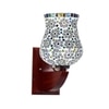Devansh Solid Wood Electric Wall Light in Multi Colour with Multi Shade Count of 1 Light