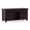 Fidora Solid Wood Free Standing TV Unit in Mahogany Finish