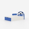 Sweet Slumber Toddler Bed in Football Theme