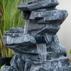 Rock Waterfall Water Fountain For Home and Garden