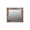 Kalliope reclaimed wood wall mirror