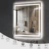 Square LED Mirror  Illuminated  Mirror with Light Border