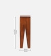 Volgo Solid Wood Side Table in Honey Oak Finish