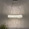 Deiliza Crystal Three Way Remote Lighting Chandelier