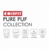Prism Essential With NIVF Technology 5 Inch Queen Size High Density (HD) Foam Mattress (75X60 Inches), SoftRelax Mattress  PU Foam with Quilted Fabric  Double-Sided Usable