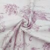 Stoa Paris Super King Size Cotton Bedsheet with 4 Pillow Covers  Size Blushwood Pink