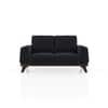 Granada Premium 2 Seater Fabric Sofa in Deep blue velvet Colour