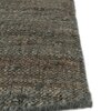 Jaipur Rugs Soft Geometric Jute Dhurrie Rug Brown 6x9 ft
