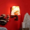 Devansh Solid Wood Electric Wall Light in Multi Colour with Multi Shade Count of 1 Light