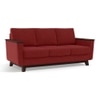 Corby Premium 3 Seater Fabric Sofa in Salsa Red Colour