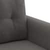 Winston 1 Seater Fabric Sofa in Yessica Grey Colour