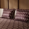 Stoa Paris Satin King Size Bedsheet with 2 Pillow Covers  Size Ruby Affair