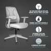 Celesta Mid Back Mesh Office Chair in Grey Color
